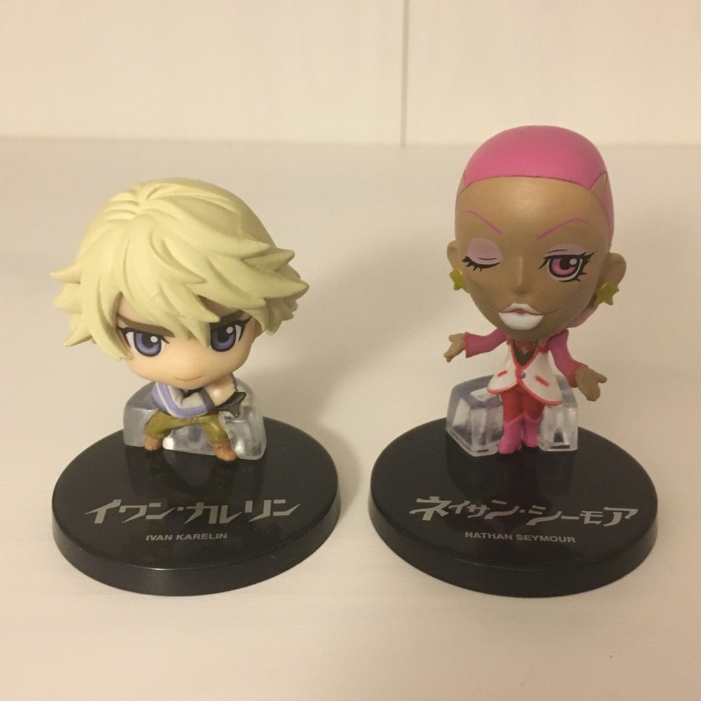 Tiger & Bunny Ivan Karelin and Nathan figures